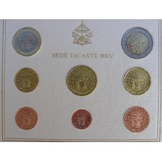 Vaticaan BU set 2005 Sede Vacante Vaticaan BU set 2005 Sede Vacante